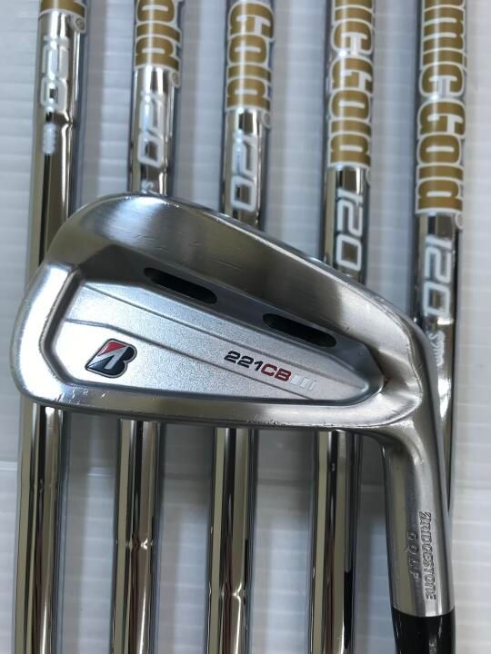ブリヂストン 221 CB DG 120 S 200フレックス アイアンセット 最短