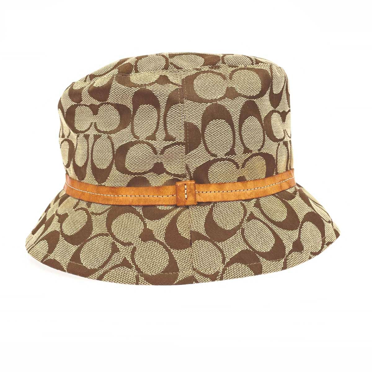 COACH コーチ バケットハット 表記サイズ:M/L シグネチャー/キャンバス