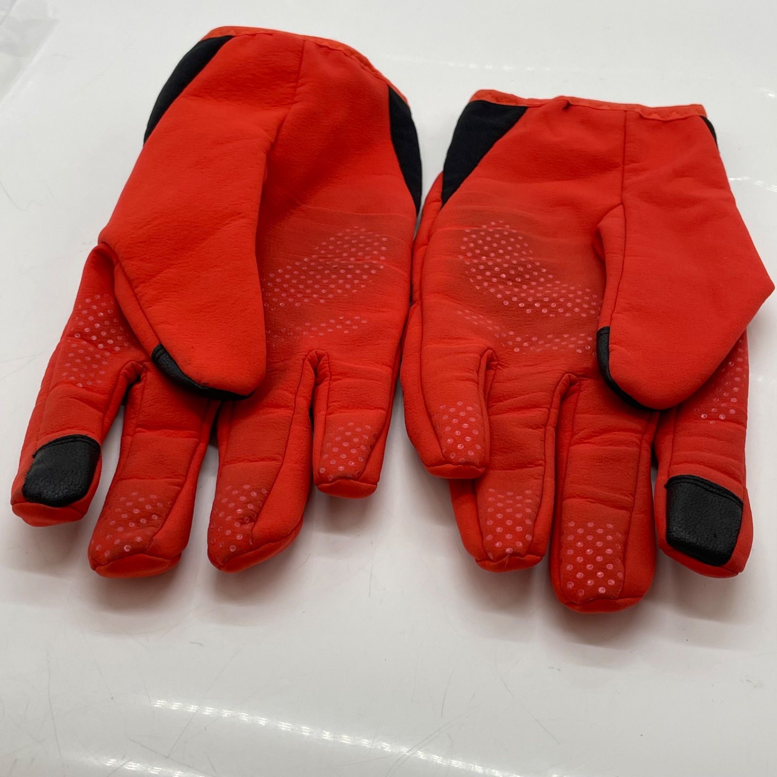 KO3601○モンベル クリマプロ200 グローブ 手袋 Men's オレンジ系