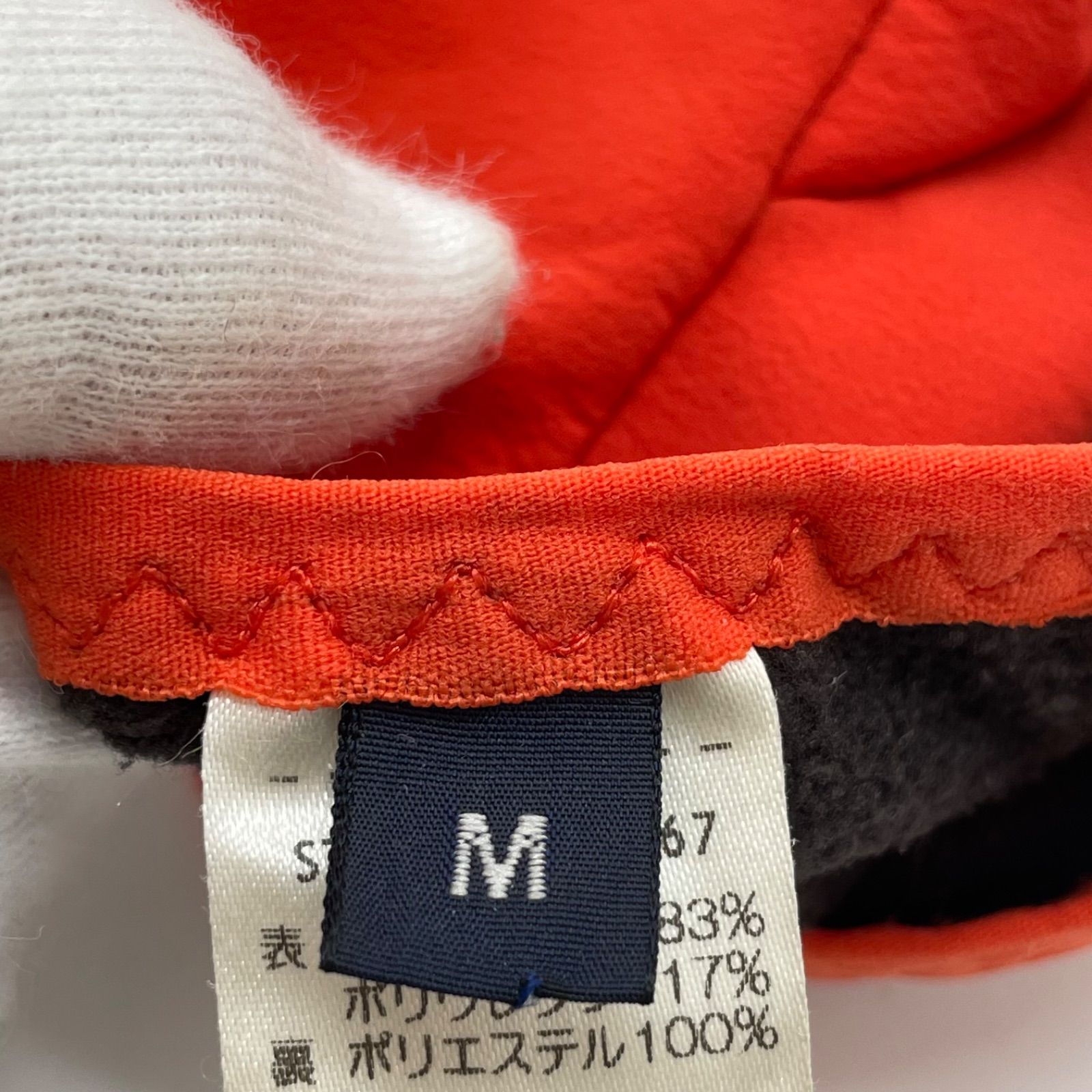 KO3601○モンベル クリマプロ200 グローブ 手袋 Men's オレンジ系