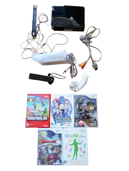 すぐに遊べる＜Wii本体set＋ゲームソフト＞送料無料 - メルカリ