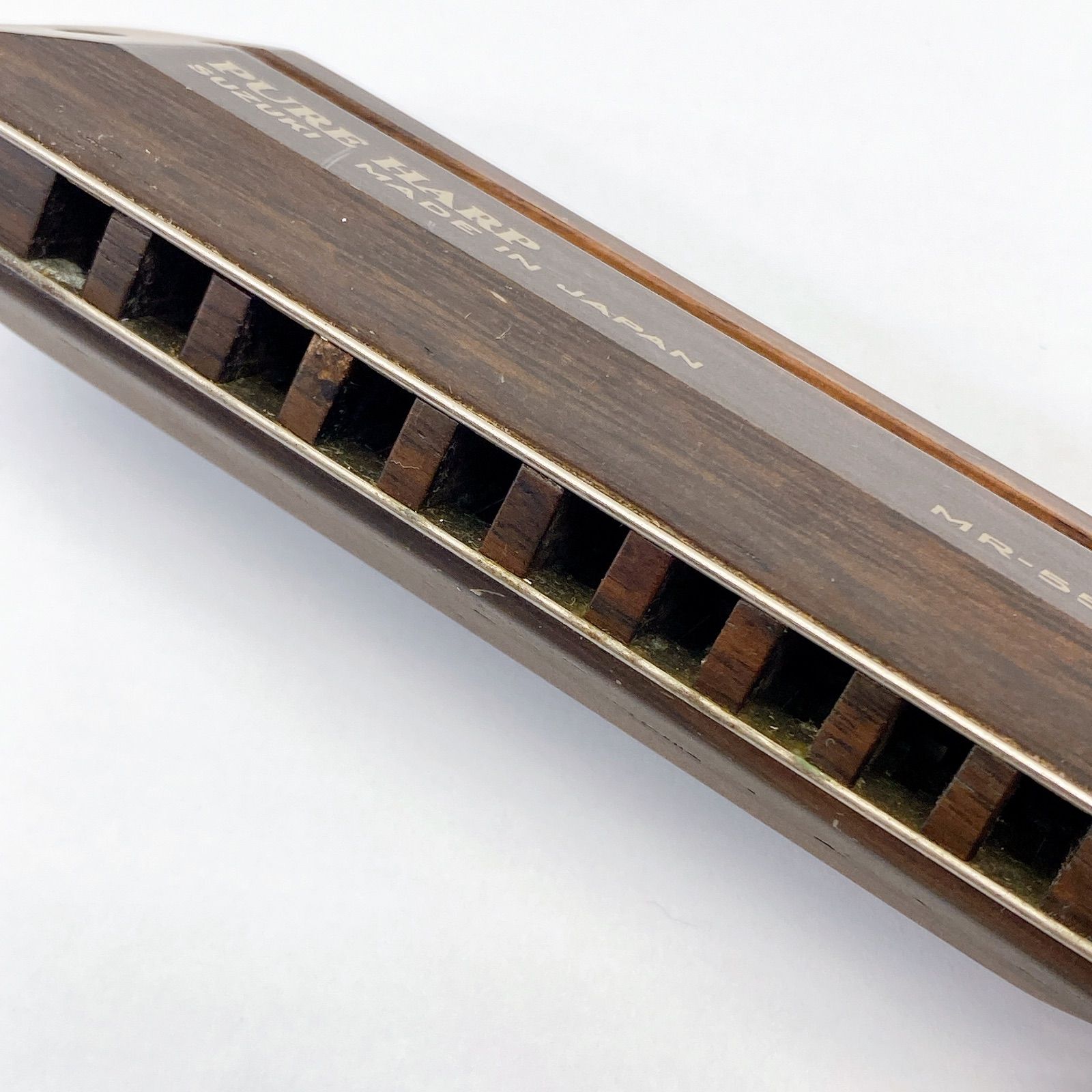 ◇ SUZUKI スズキ MR-550 D 10穴ハーモニカ PURE HARP D調 中古品