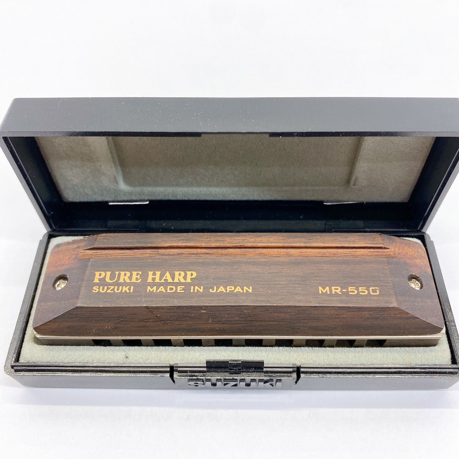 ◇ SUZUKI スズキ MR-550 D 10穴ハーモニカ PURE HARP D調 中古品