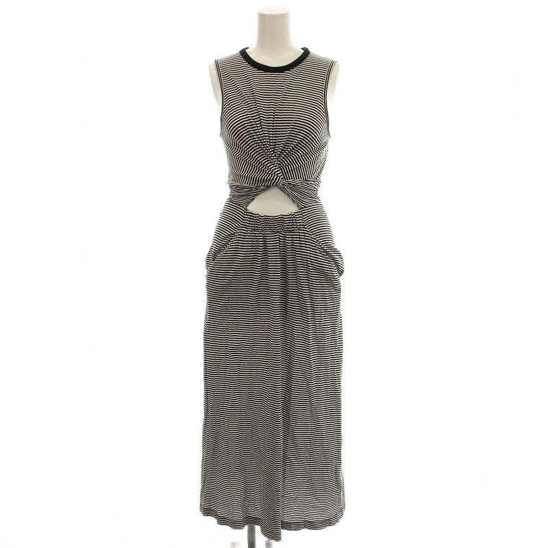 アレキサンダーワン ALEXANDER WANG ノースリーブ ワンピース ボーダー