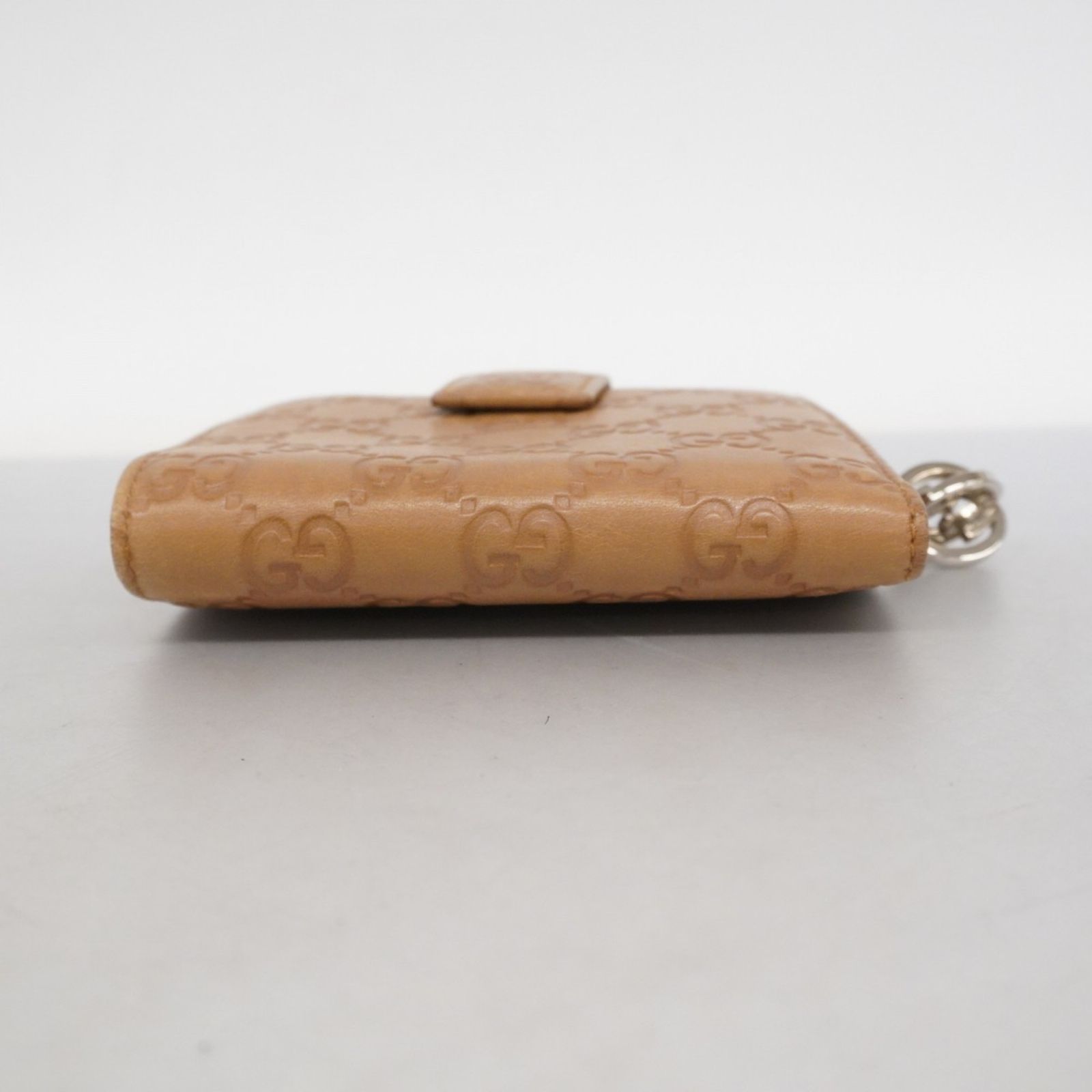 グッチ Gucci 財布 グッチシマ インターロッキングG 233022 レザー ブラウン レディース