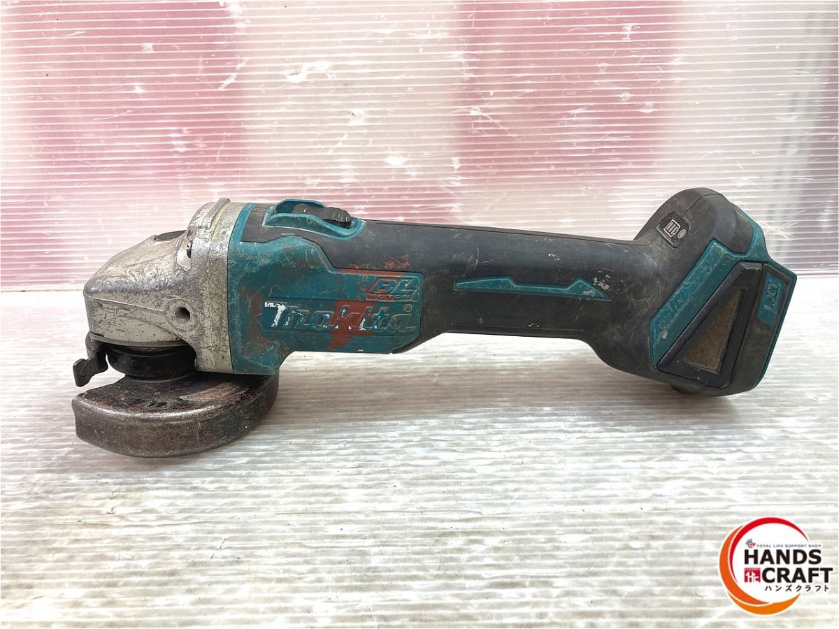 マキタ GA 404 D 100ｍｍディスクグラインダー 本体のみ 36 V|40 V対応 充電器 バッテリーなし