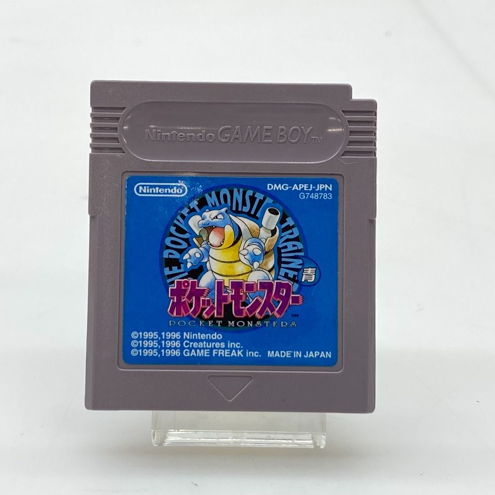 05w17016 (株)ポケモン ”ポケットモンスター 青” 〇ソフトのみ〇