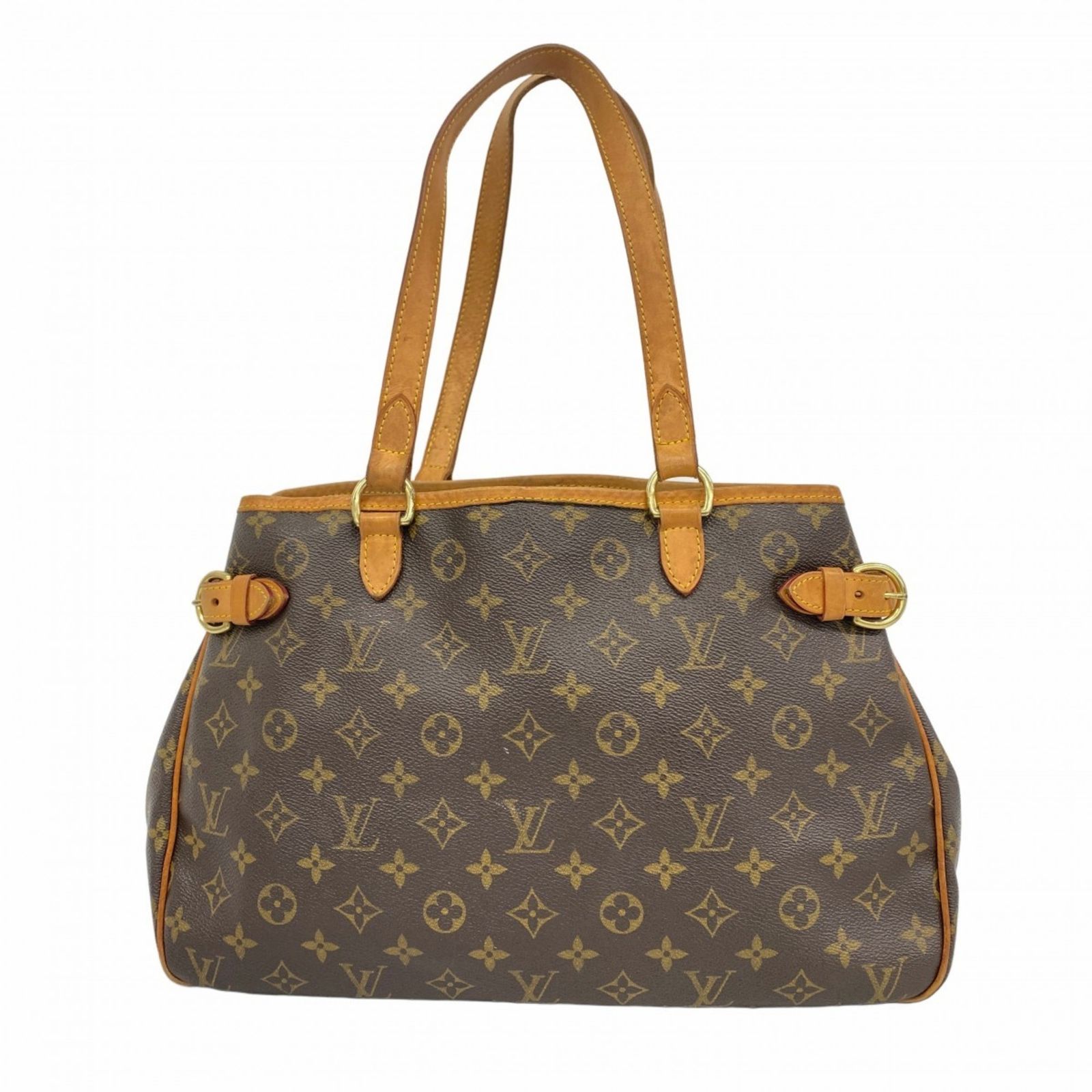 ルイ ヴィトン Louis Vuitton トートバッグ モノグラム バティニョールオリゾンタル M 51154 ブラウンレディース