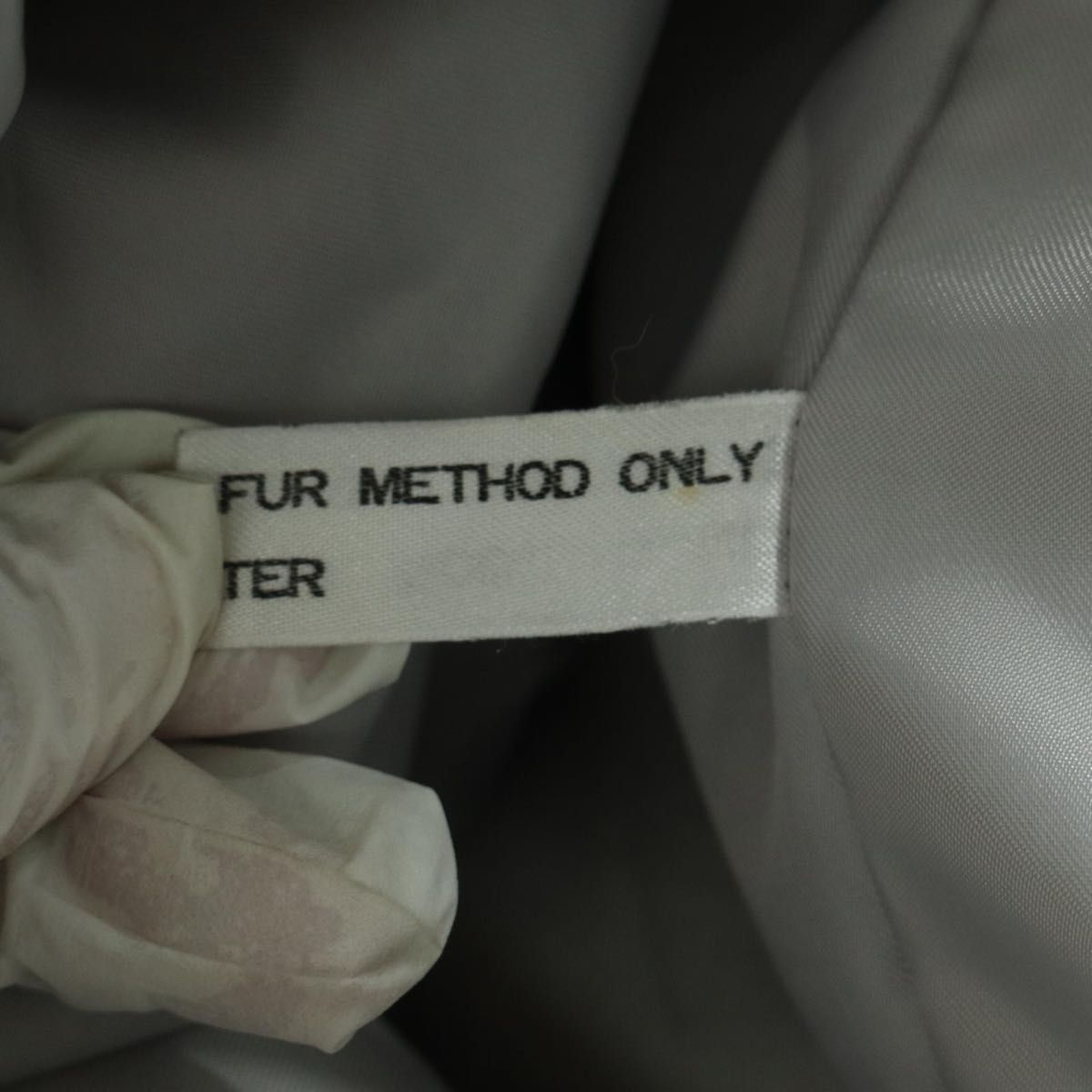 高級】SAGA FOX サガフォックス ホワイト フォックスファー リアル