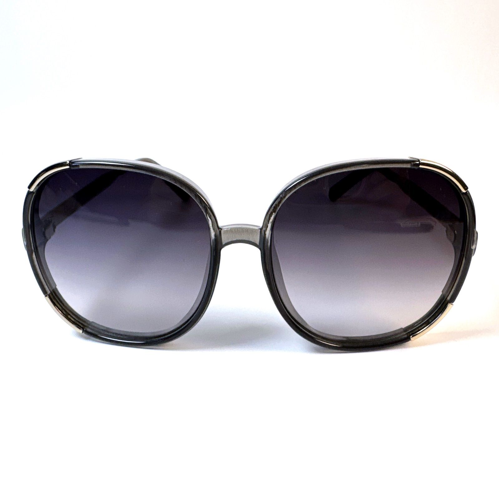 Chloe クロエ CE721SA 036 サングラス グレー シルバー フレーム