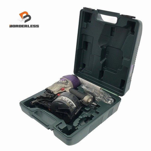 ☆中古品☆HITACHI 日立工機 90mm 常圧 ロール釘打機 NV90AB2 エア釘 ☆中古品☆HITACHI 日立工機 90mm 常圧 ロール釘打機 NV90AB2 エア釘