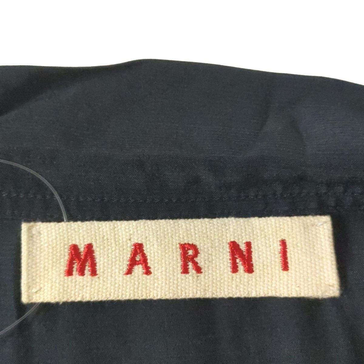 MARNI(マルニ) ワンピース サイズ42 M レディース - ダークネイビー