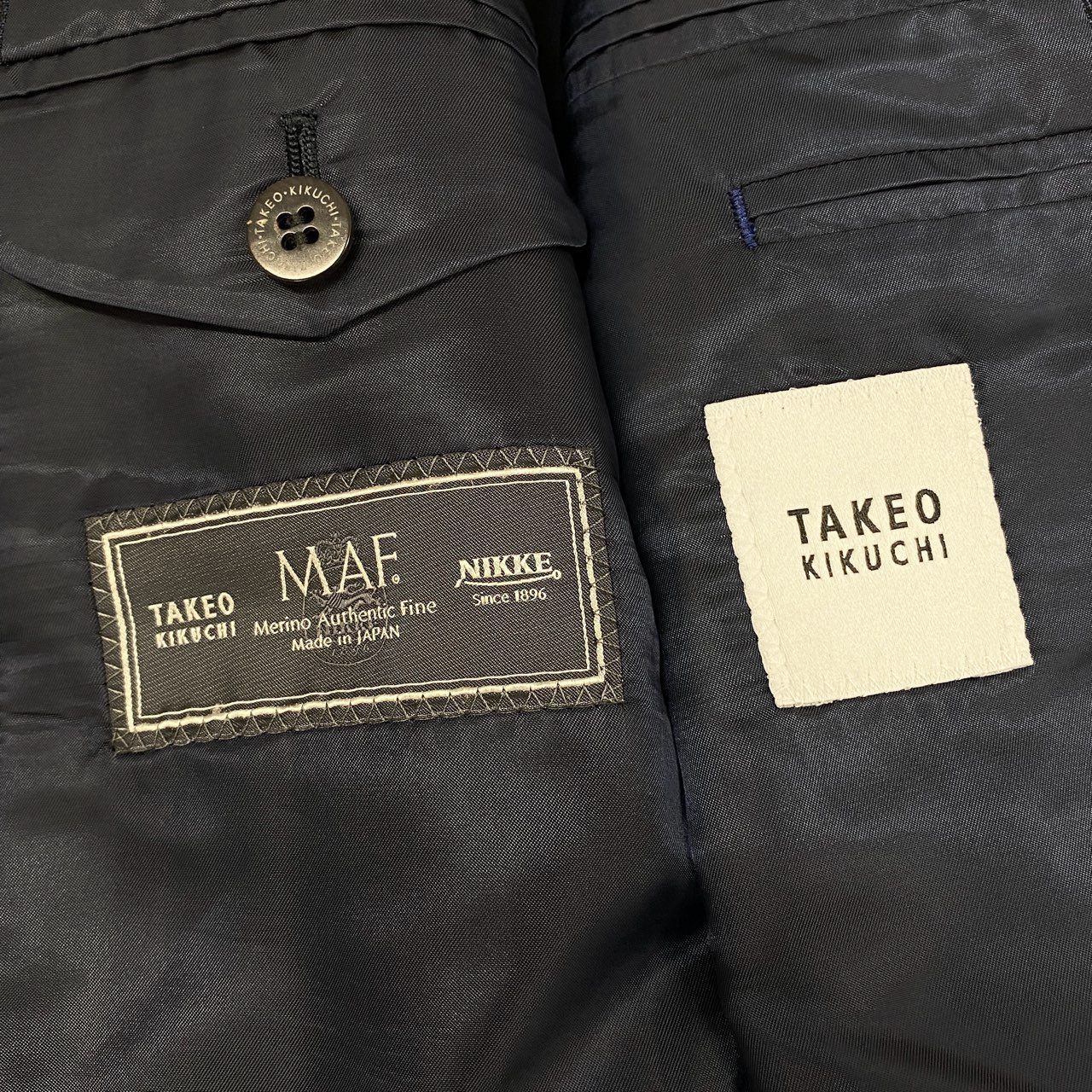 64L15 《美品》 TAKEO KIKUCHI タケオキクチ 日本製 NIKKE社製 