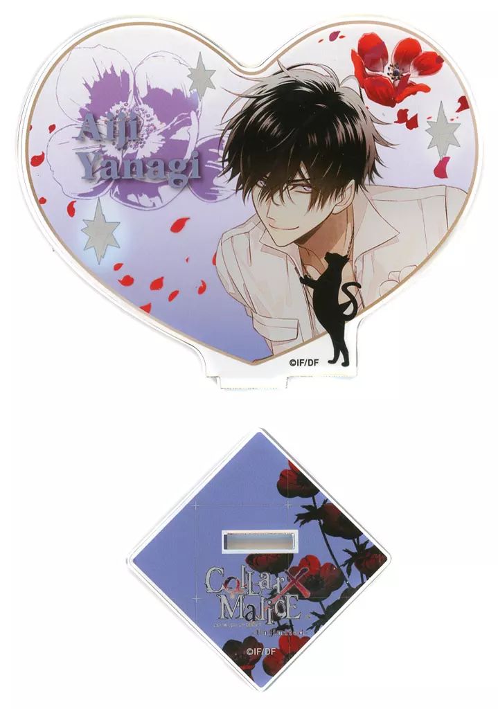 中古】アクリルスタンド・アクリルパネル 柳愛時 ハートアクリル