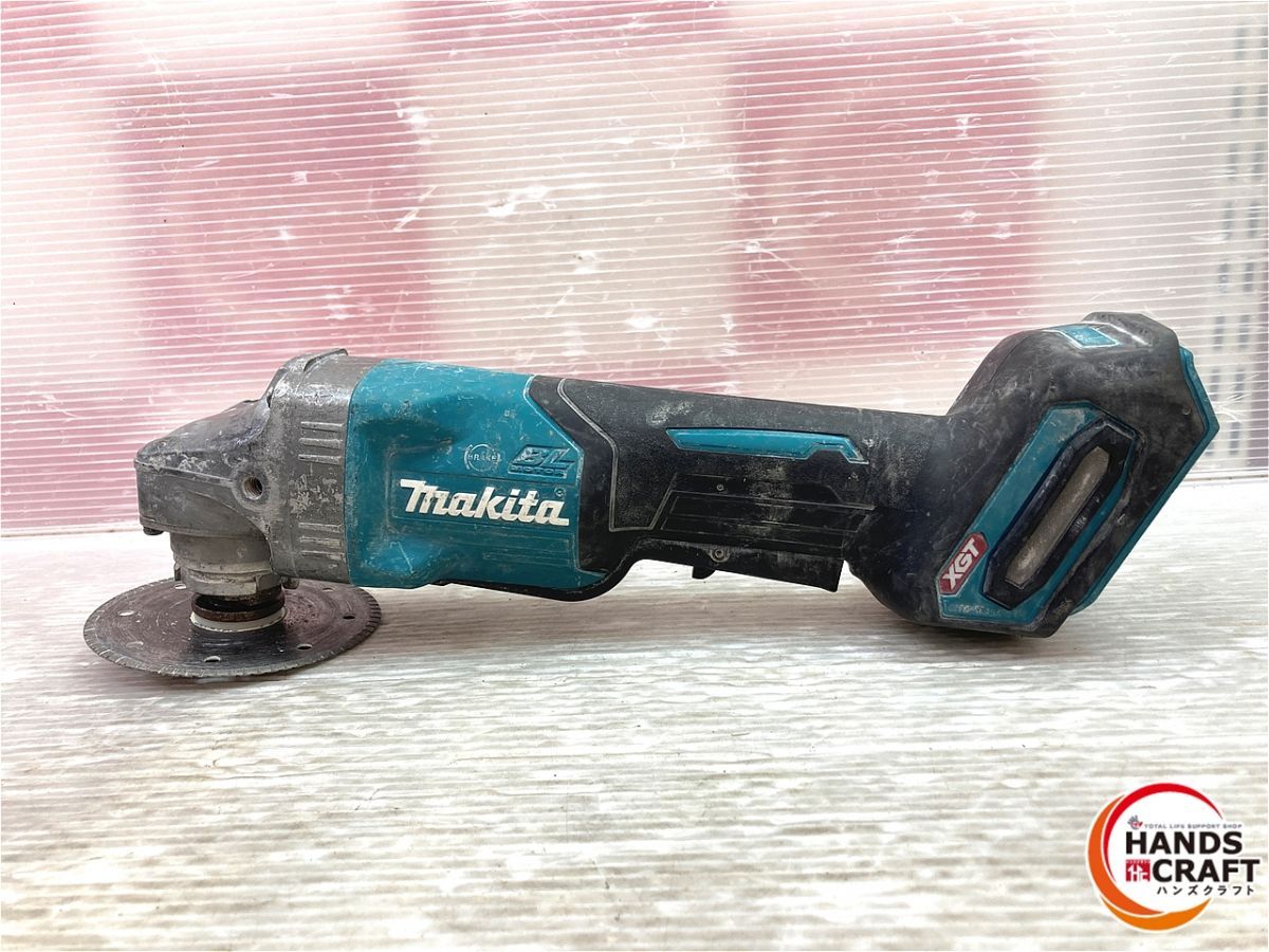 マキタ GA 009 G 100ｍｍディスクグラインダー 本体のみ 36 V 40 V対応 充電器 バッテリーなし