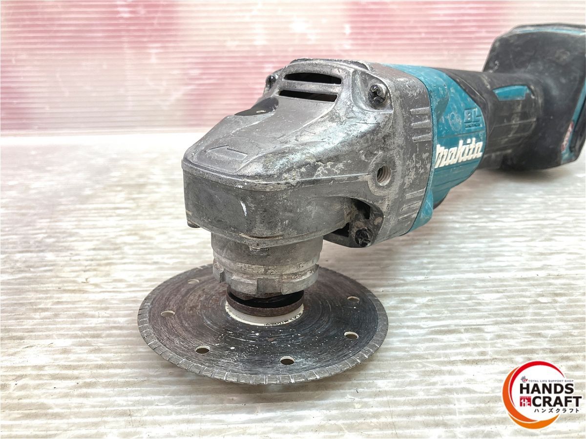 マキタ GA 009 G 100ｍｍディスクグラインダー 本体のみ 36 V 40 V対応 充電器 バッテリーなし