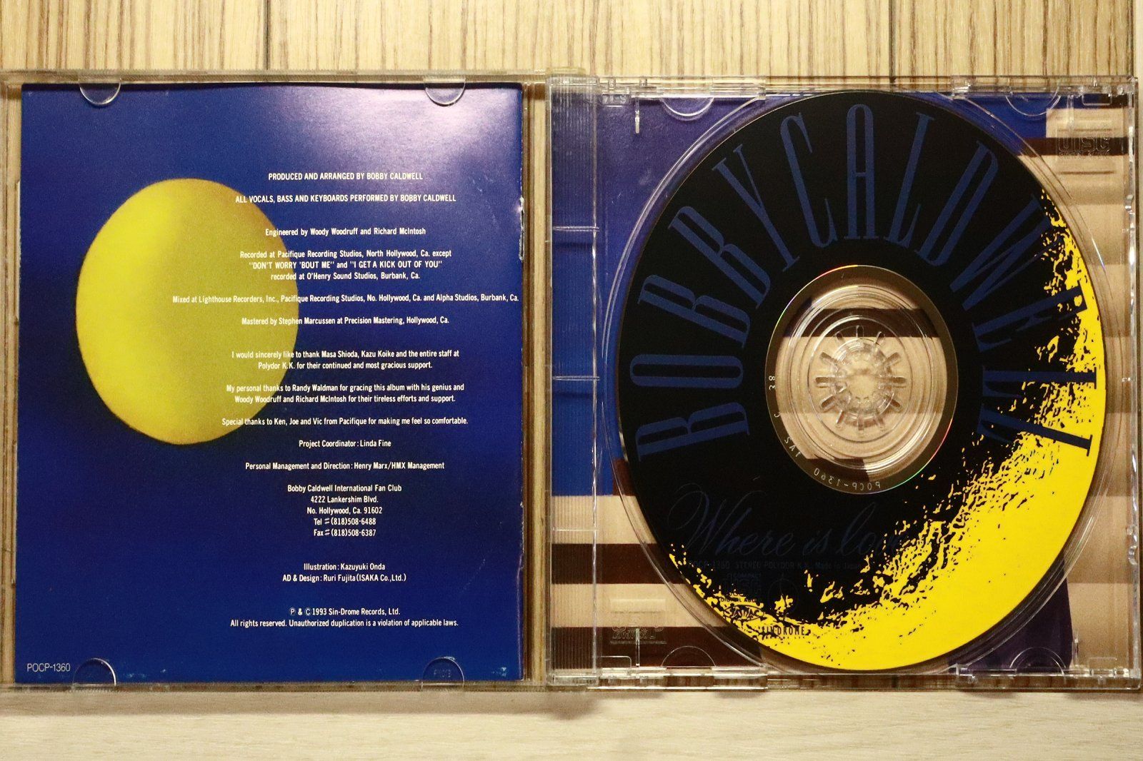 (紙ジャケ・新品見本盤) ボビー・コールドウェル 『ホエア・イズ・ラヴ＋1』 芽瑠璃堂 ＞ ボビー・コールドウェル 『ホエア・イズ・ラヴ+1』VICP75115