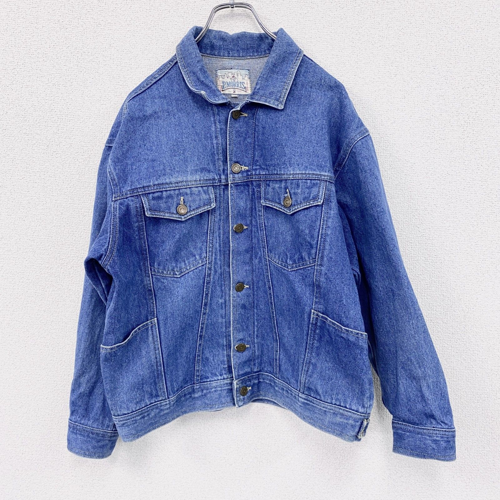 古着 used P.MORRIS デニムジャケット/Gジャン インディゴ Mサイズ