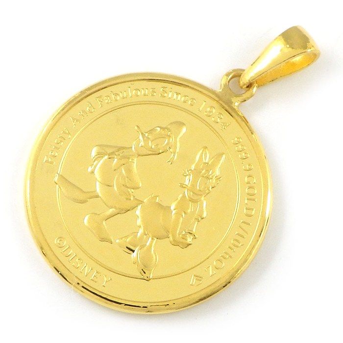 ディズニー Disney ペンダントトップ ドナルドダック デイジーダック