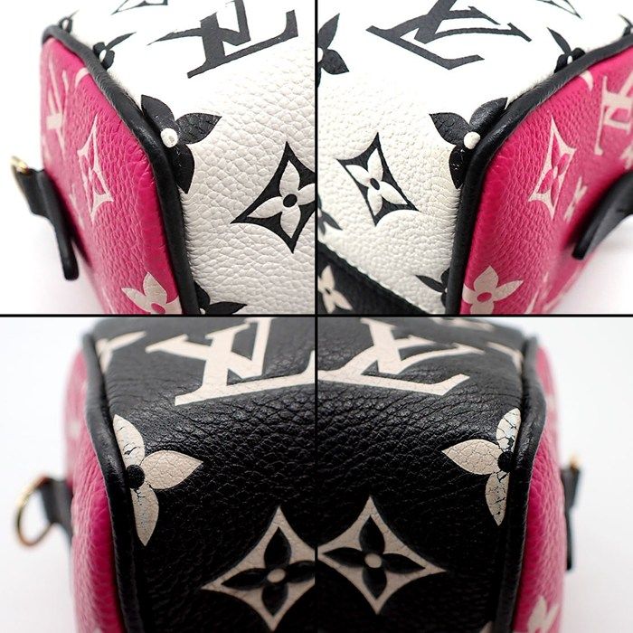  ルイ ヴィトン LOUIS VUITTON ショルダー ハンドバッグ スピーディ バンドリエール20 M 46088 モノグラム アンプラント レザー その他 バッグ