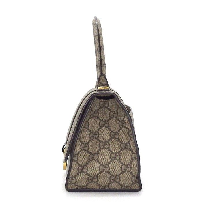  グッチ GUCCI x バレンシアガ ザ ハッカープロジェクト アワーグラス スモールバッグ 681697 GGスプリームキャンバス その他 バッグ