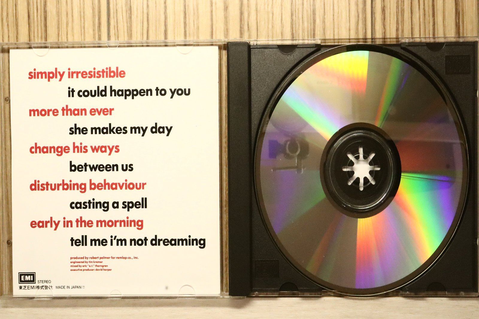 国内盤CD☆ロバート・パーマー/Robert Palmer□ HEAVY NOVA 【CP255651