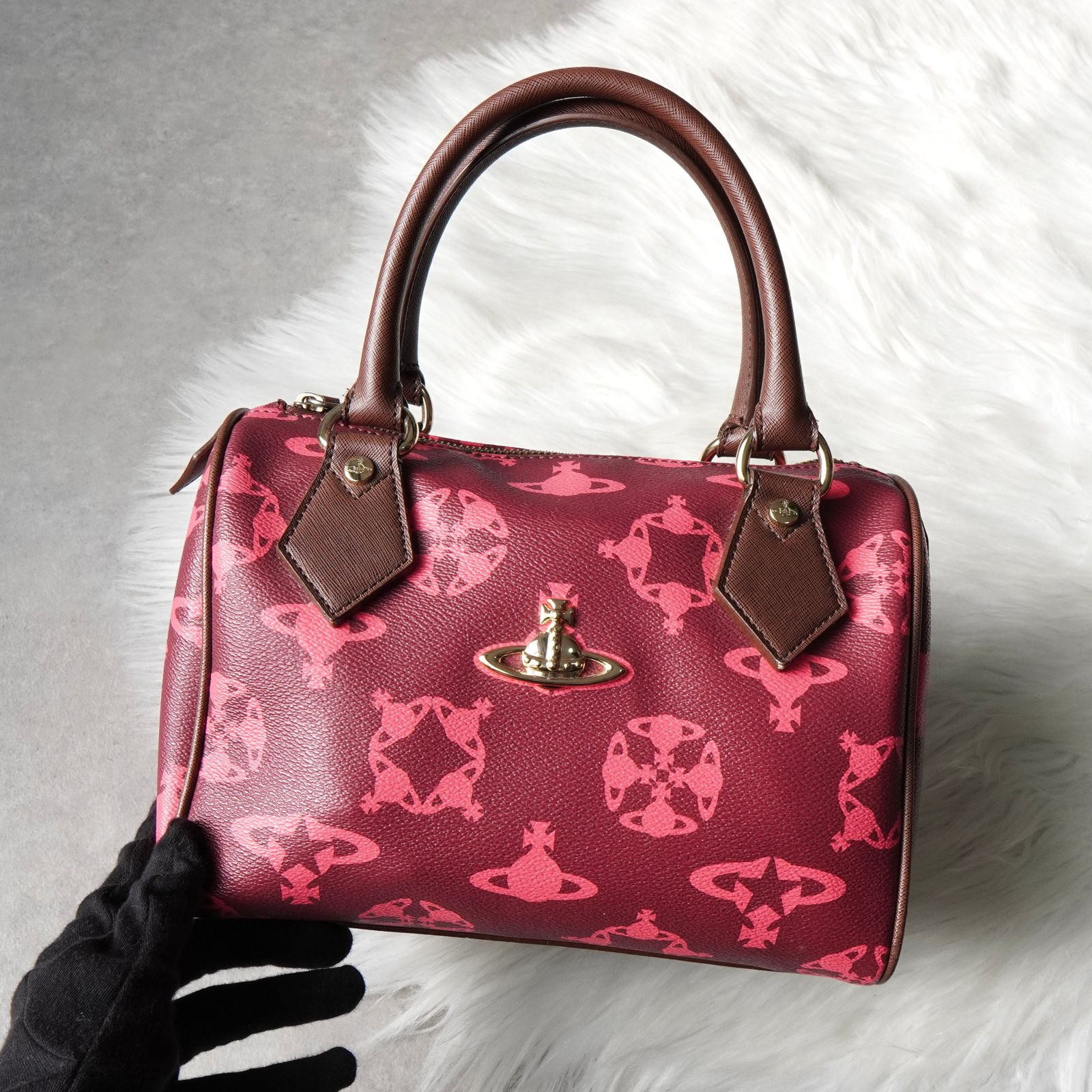 ヴィヴィアン ウエストウッド オーブ ミニボストンバッグ ハンドバッグ