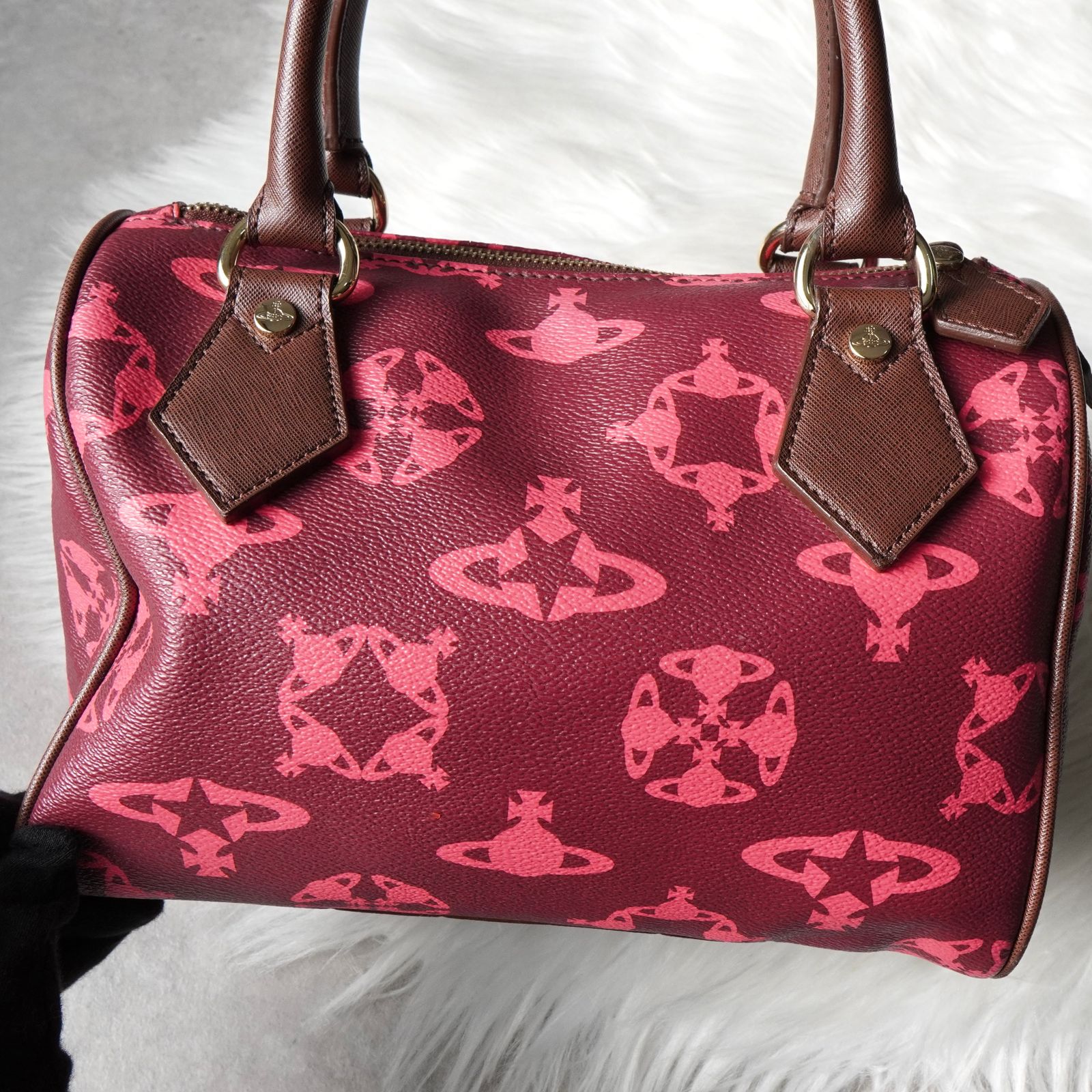 ヴィヴィアン ウエストウッド オーブ ミニボストンバッグ ハンドバッグ