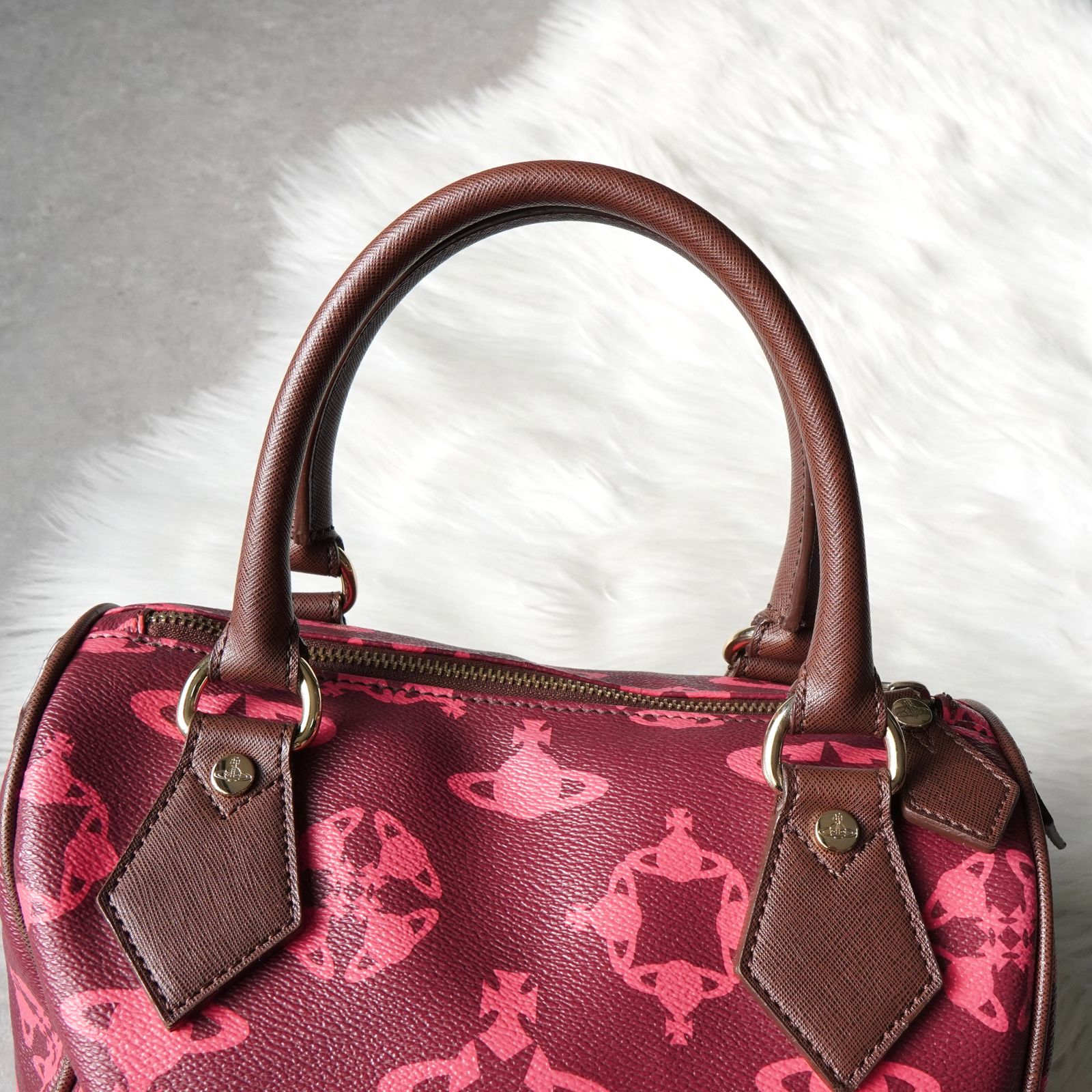 ヴィヴィアン ウエストウッド オーブ ミニボストンバッグ ハンドバッグ