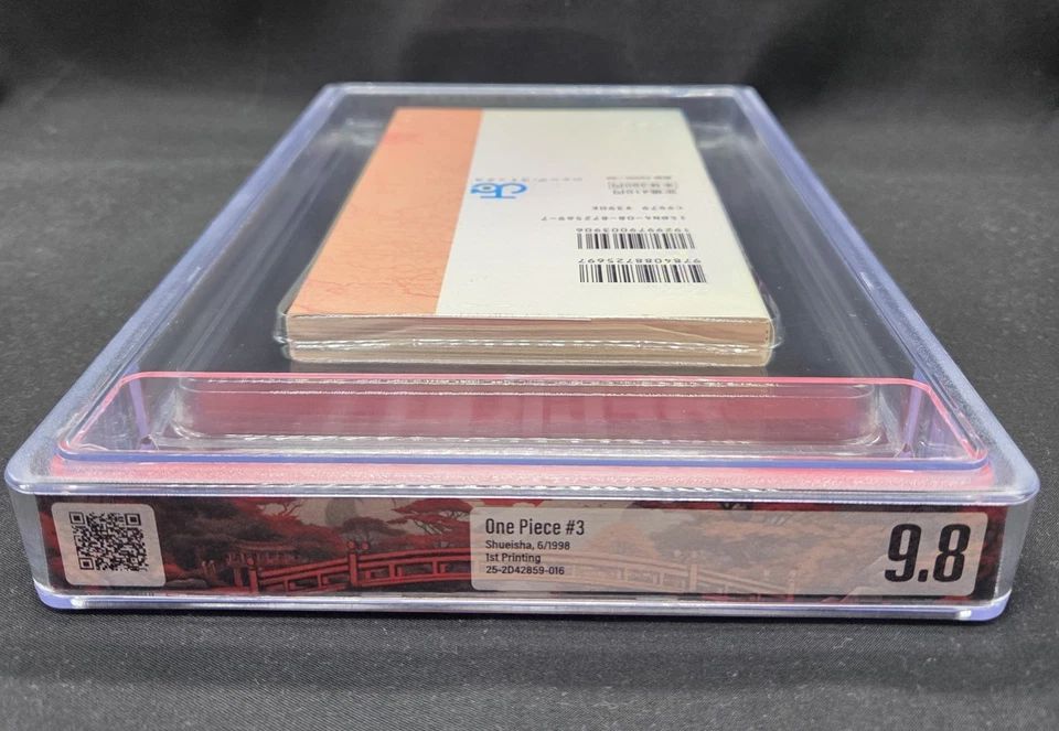 BGS 9.8 ONE PIECE ワンピース 3巻 Vol.3 初版 1st Printing Beckett