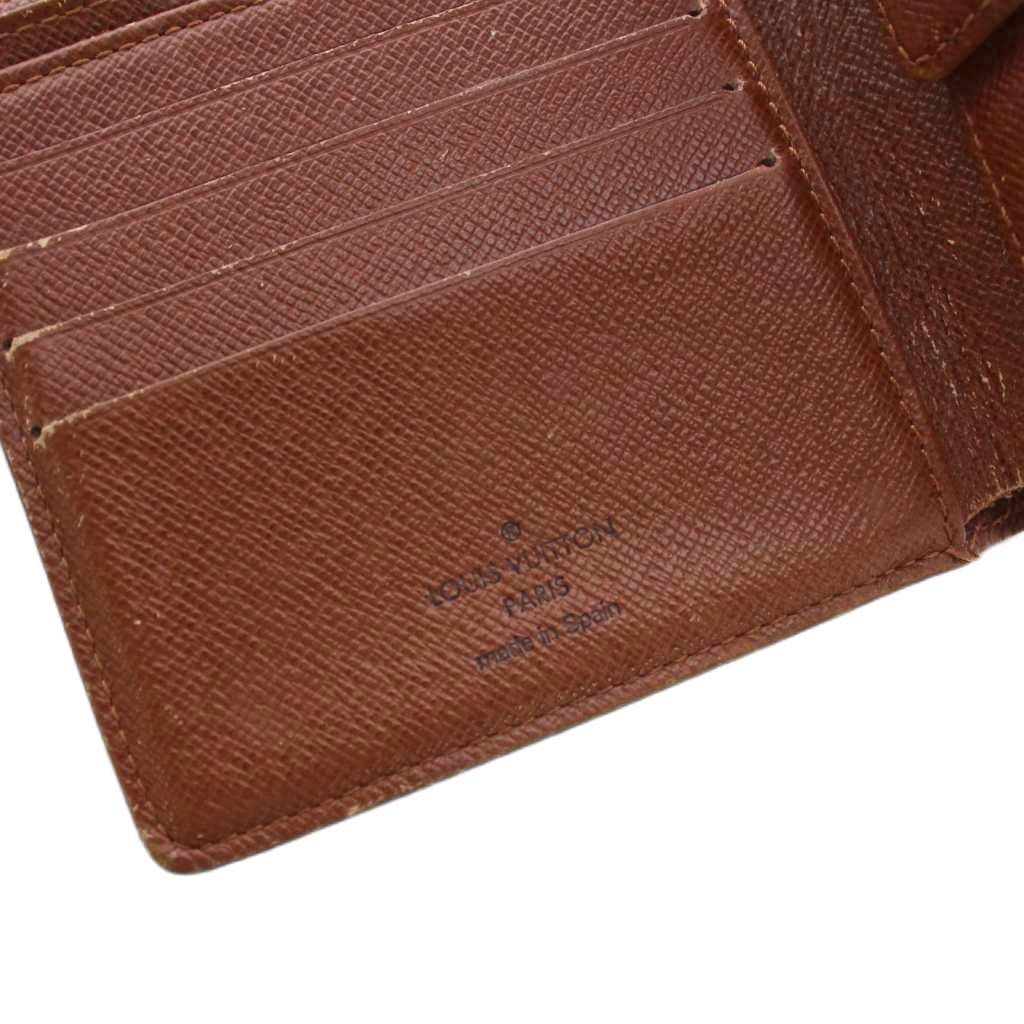 ルイヴィトン モノグラム ポルトフォイユ マルコ　二つ折り財布 茶色 667 正規紙袋無料】ルイヴィトン 二つ折り財布 ポルトフォイユ マルコ NM