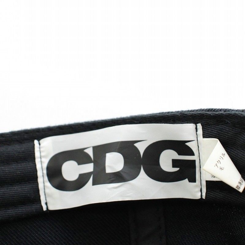 コムデギャルソン COMME des GARCONS ベースボールキャップ ロゴ