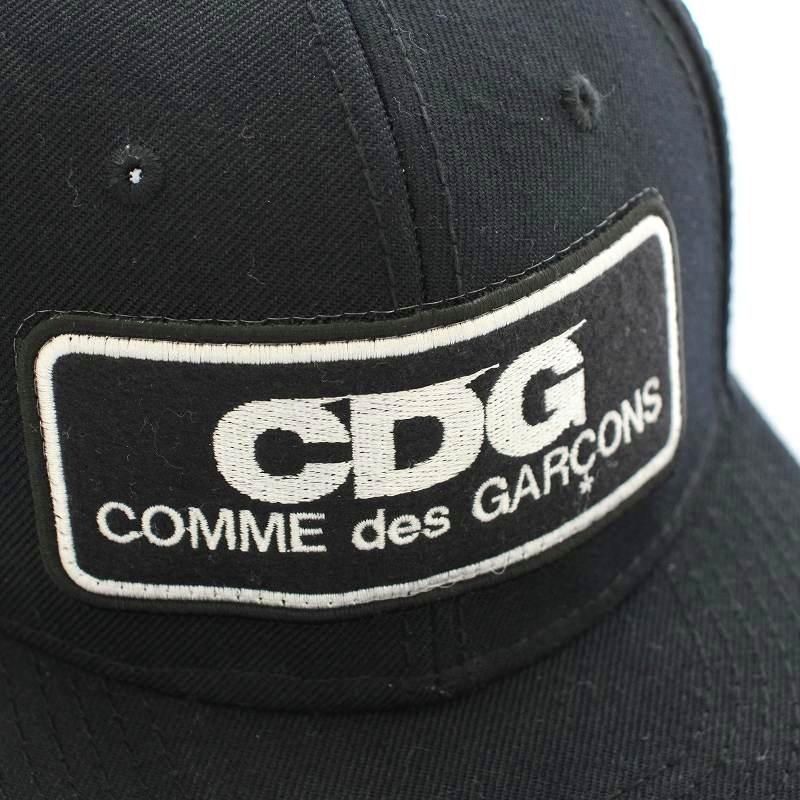 コムデギャルソン COMME des GARCONS ベースボールキャップ ロゴ
