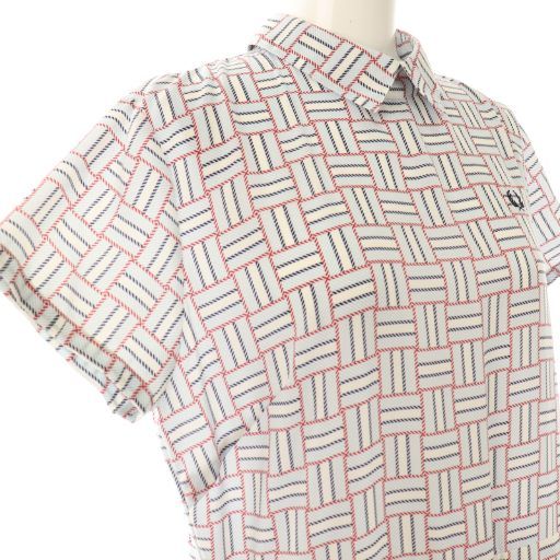 フレッドペリー FRED PERRY × mintdesigns 総柄ワンピース 10 マルチ