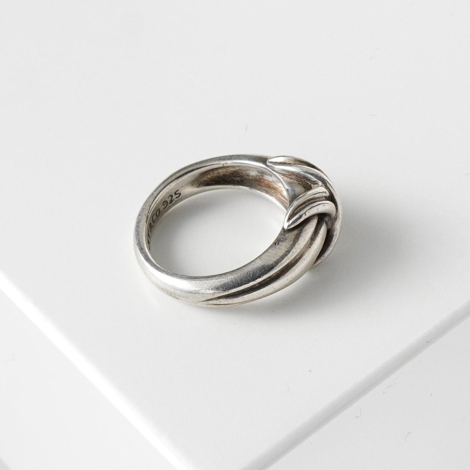 ティファニー 1990年製 シグネチャー シルバー925 指輪 リング