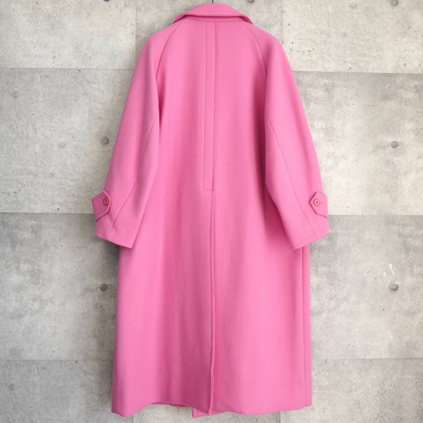 メゾンスペシャル Super140 Melton Double Coat ウール ロングコート