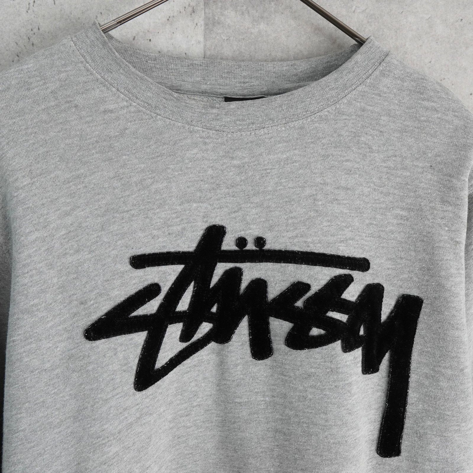 OLD STUSSY ステューシー フロッキープリントスウェット 【公式通販】