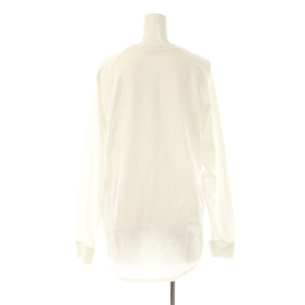 ドゥロワー Drawer コットン天竺クルーネックロングスリーブカットソー