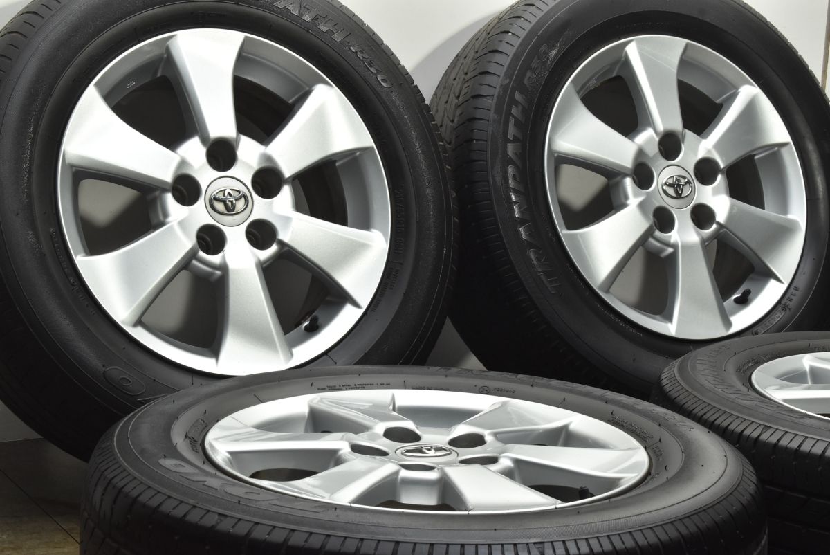 交換用に トヨタ 20 アルファード ヴェルファイア 16 in 6 5 J 33 PCD 114 3 トーヨー トランパス R 30 215 65 ホイールのみ販売可