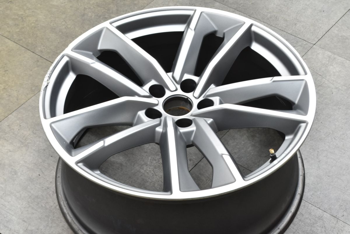 スペア用に アウディ 4 K A 7 20 in 8 5 J 30 1本販売 リペアベース grey machined 10 Spoke AUDI