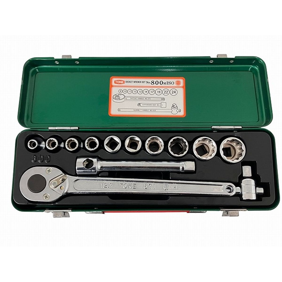 TONE 800 MISO 12.7 mm 1 2インチ トネ ソケットレンチセット