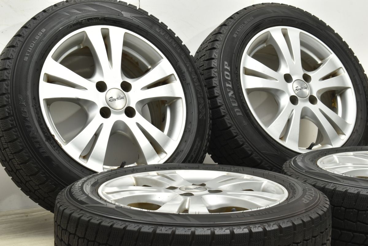 交換用に リバーライン 15 in 6 J 43 PCD 100 ダンロップ ウィンターマックス WM 02 175 65 R フィールダー アクア フィット スイフト