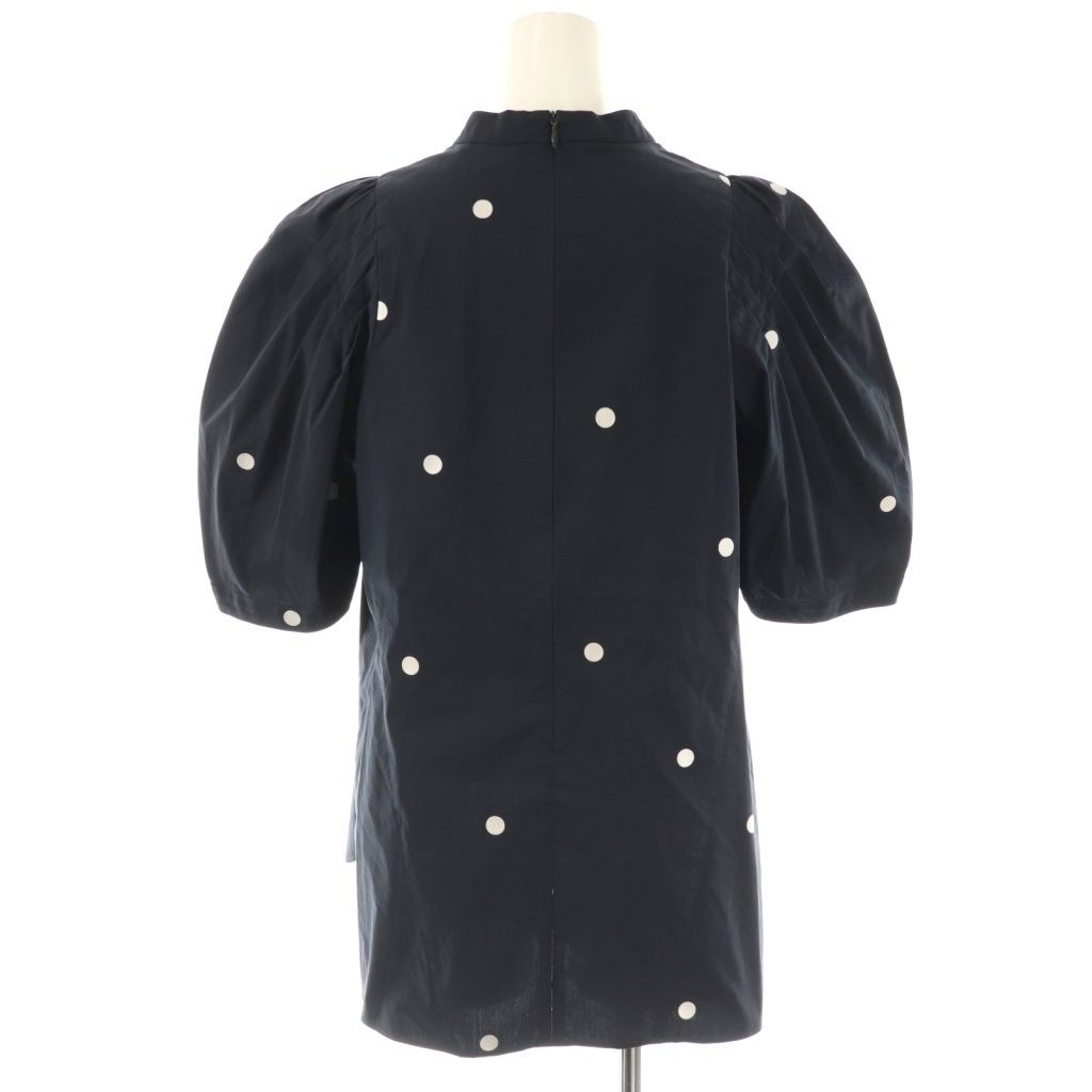 SHE tokyo パフスリーブブラウス　vera 新品未使用タグ付き　白 シートーキョー SHE Tokyo Vera dot パフスリーブブラウス プル