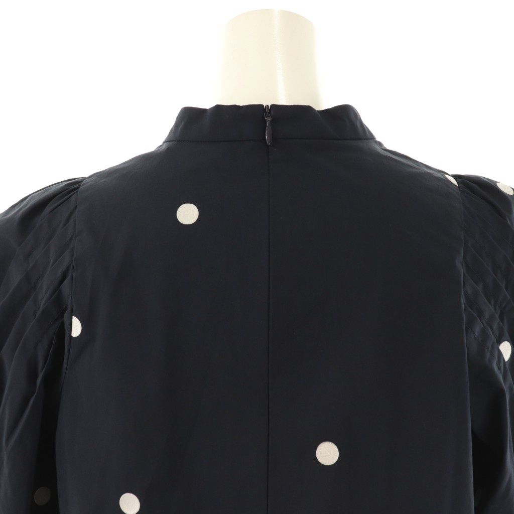 シートーキョー SHE Tokyo Vera dot パフスリーブブラウス プル