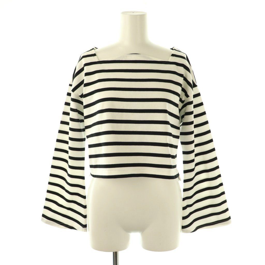 cygne ボーダートップス シーニュ Cygne Luc ボーダートップス Tシャツ カットソー クロップド