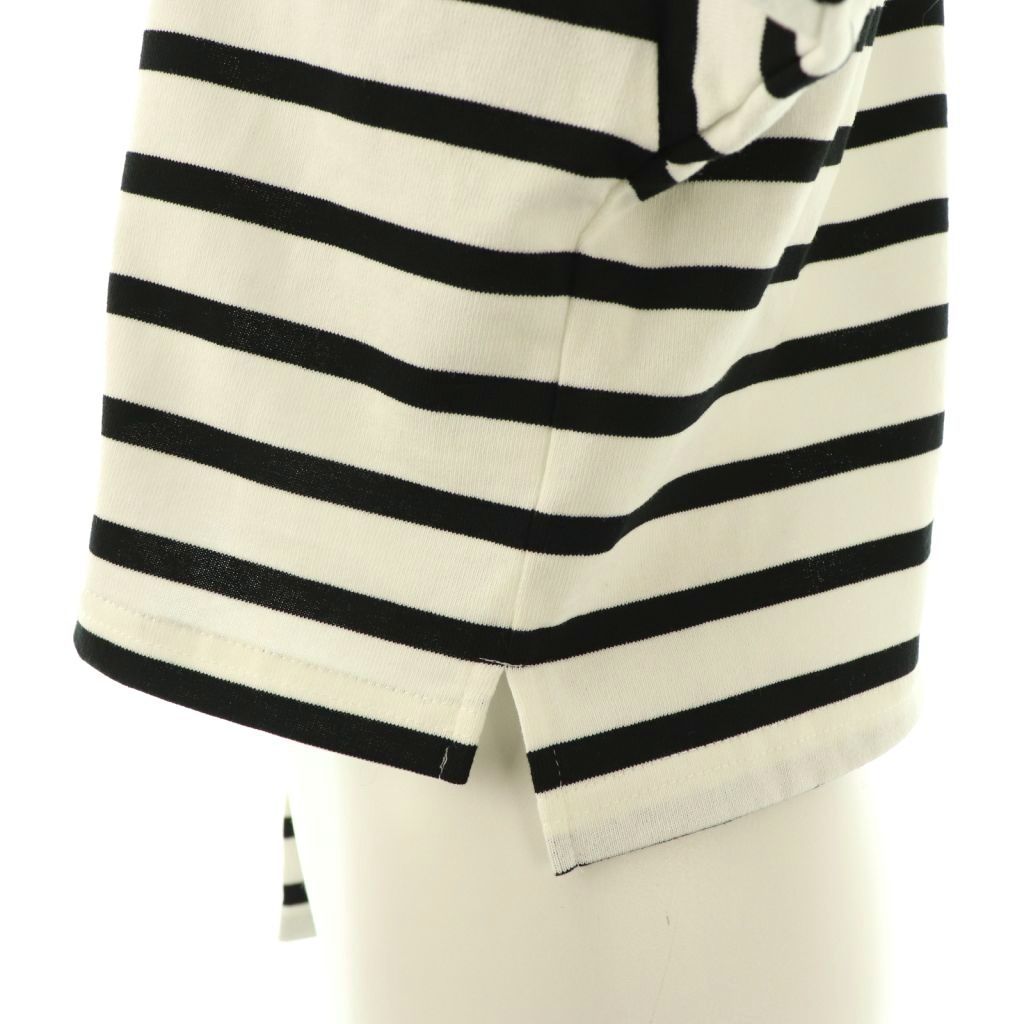 シーニュ Cygne Luc ボーダートップス Tシャツ カットソー クロップド