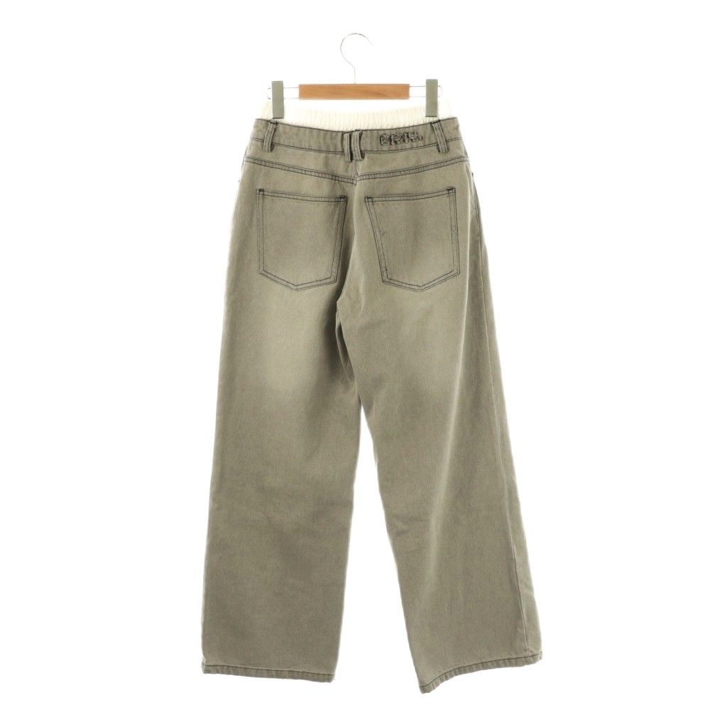 ビビィ Bibiy. JULIET DOUBLE WAIST DENIM デニムパンツ ジーンズ S