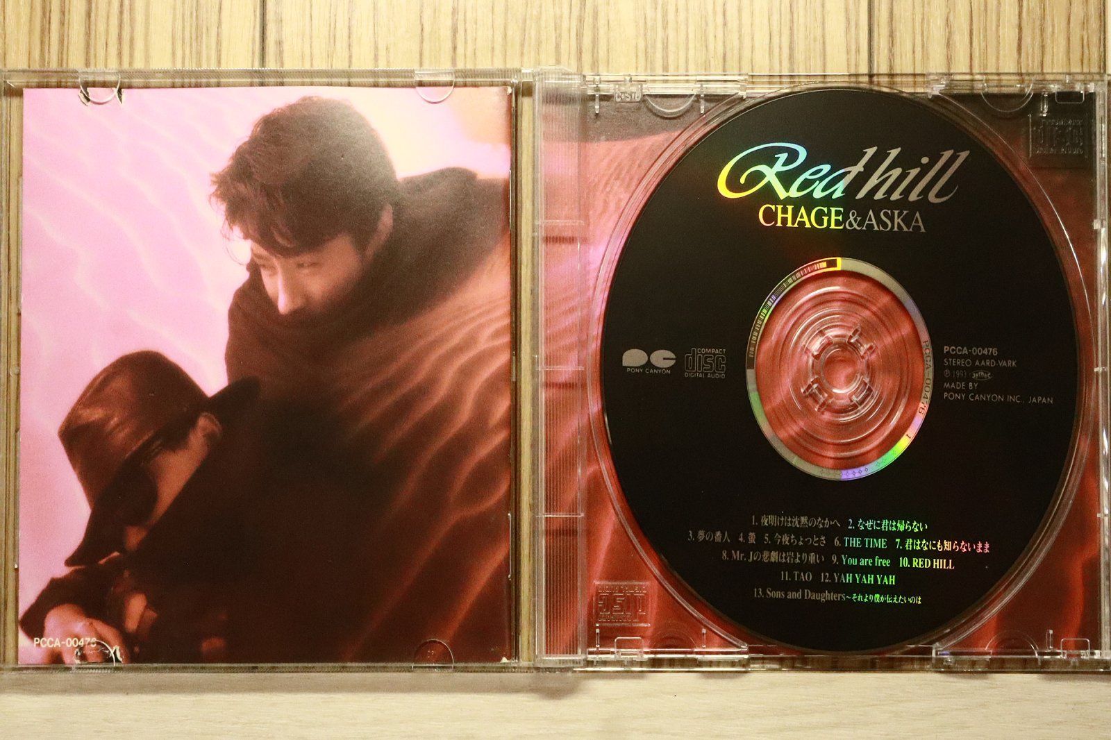 国内盤CD☆チャゲ&飛鳥/CHAGE and ASKA□ RED HILL 【PCCA00476