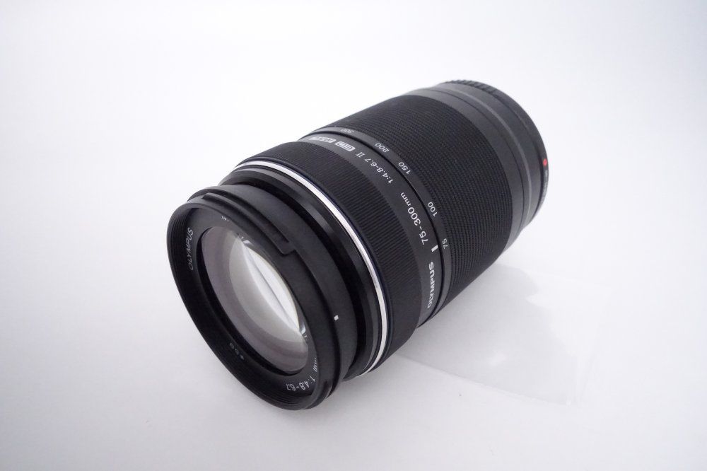 オリンパス OLYMPUS 望遠ズームレンズ M ZUIKO DIGITAL ED 75 300 mm F 4 8 6 7 II S 12020 A