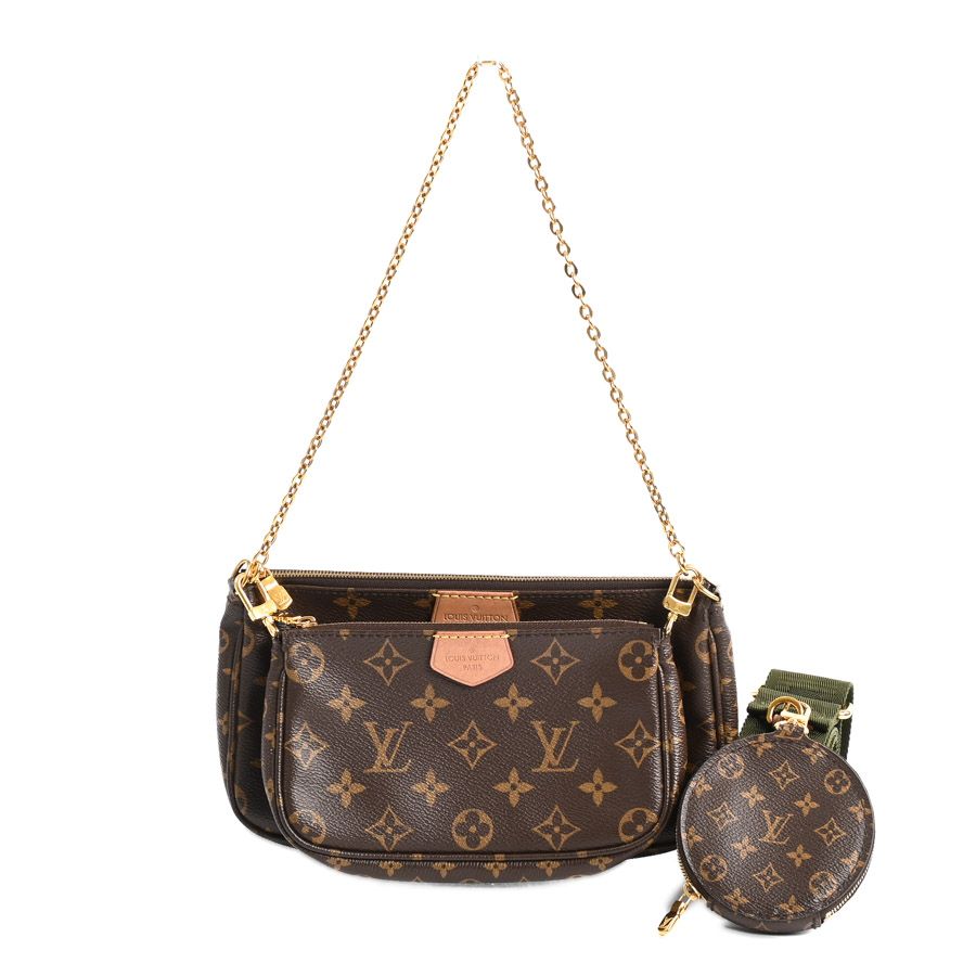 ルイヴィトン ショルダーバック ミュルティポシェットアクセソワール M44813 ルイ・ヴィトン LOUIS VUITTON ミュルティ・ポシェット・アクセ